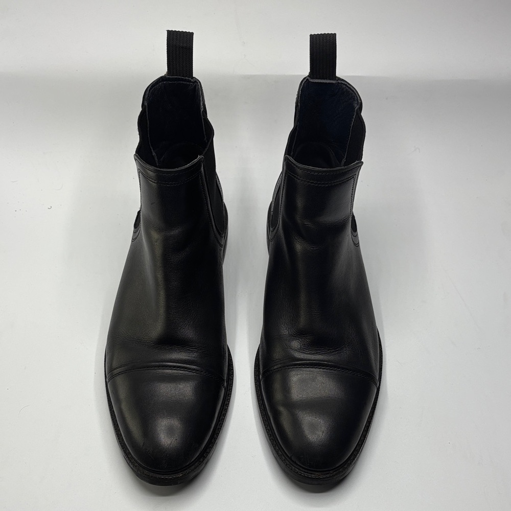 Men’s Cole Haan Conway Black Leather Slip On Waterproof Chelsea Boot Size 8.5